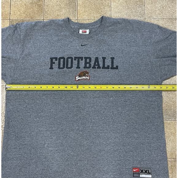 Nike Oregon State Beavers Gray Football T-Shirt Men’s Size 2XL-College Sports - Picture 3 of 10
